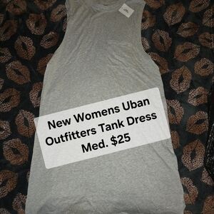 Urban Outfitters Gray Tank Dress